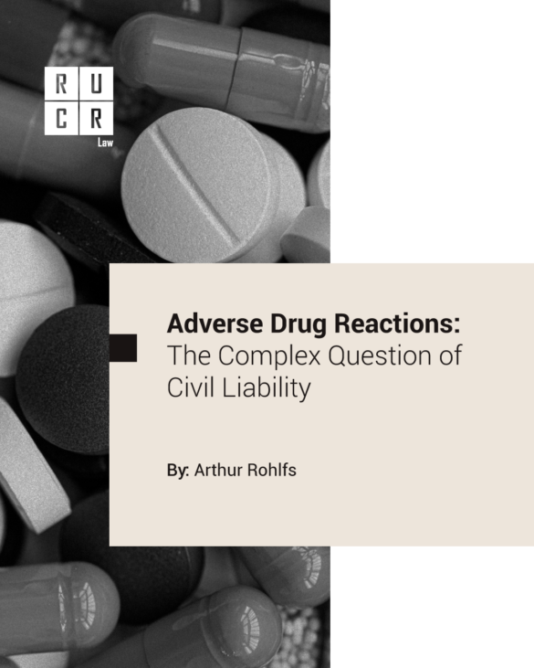 ARE PHARMACEUTICAL COMPANIES LIABLE FOR DAMAGES TO CONSUMERS CAUSED BY ADVERSE DRUG EFFECTS?